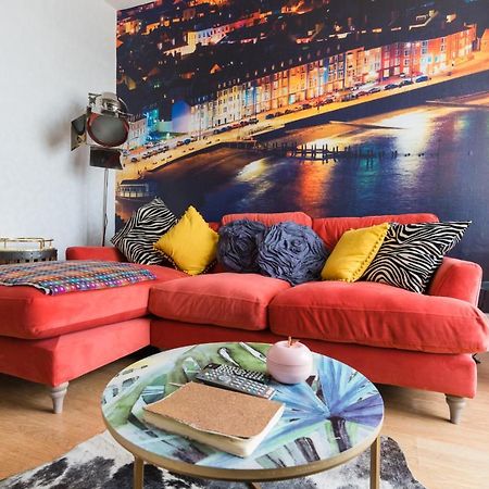 Sea View Ar Lan Y Mor Luxury Apartment 阿伯里斯特威斯 外观 照片