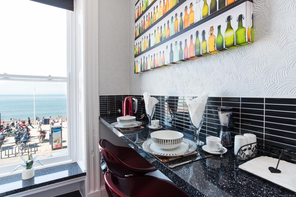 Sea View Ar Lan Y Mor Luxury Apartment 阿伯里斯特威斯 外观 照片